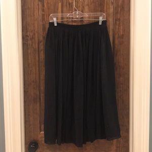 H&M Skirts - A line, pleated H&M black skirt, 10 H&M Skirts - A line, pleated H&M black skirt, 10